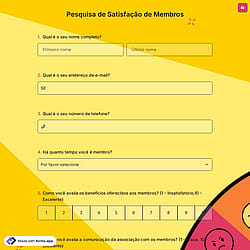 Pesquisa de Satisfação de Membros