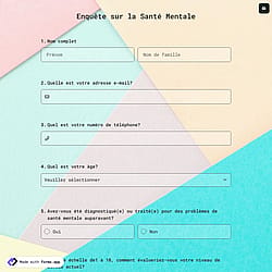 Enquête sur la Santé Mentale