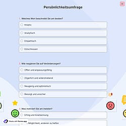 Persönlichkeitsumfrage