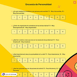 Encuesta de Personalidad