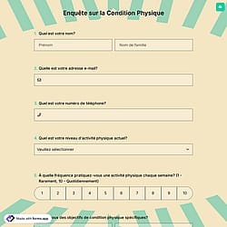 Enquête sur la Condition Physique