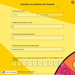 Enquête sur la Qualité des Produits