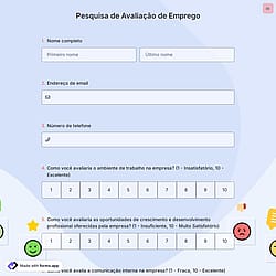 Pesquisa de Avaliação de Emprego