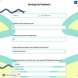 Sondage de Feedback