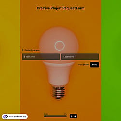 Creative Project Request Form