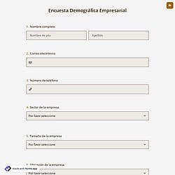 Encuesta Demográfica Empresarial