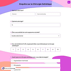 Enquête sur la Chirurgie Esthétique