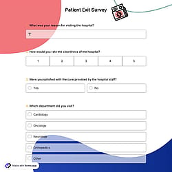Patient Exit Survey