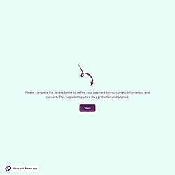 Payment Agreement Form