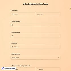 Adoption Form