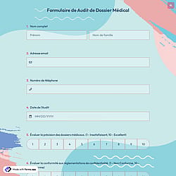Formulaire de Audit de Dossier Médical