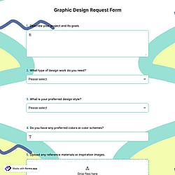 Graphic Design Request Form