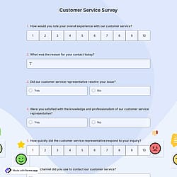 Customer Service Survey