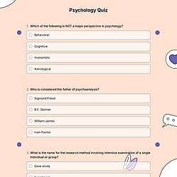 Psychology Quiz