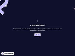 Instagram Order Form Template
