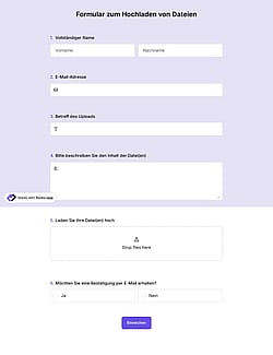 Datei-Upload-Formular