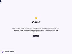 Document Upload Form