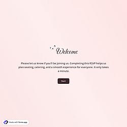 Event RSVP Form