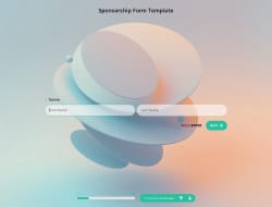Sponsorship Form Template