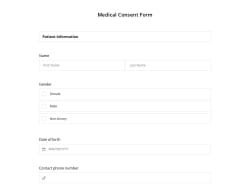 Medical Consent Form Template
