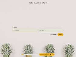 Hotel Contact Form Template
