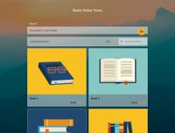 Plantilla de Formulario de Pedido de Libros