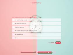 Plantilla de Encuesta de Abandono