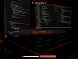 Bug Report Form Template