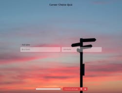 Career Choice Quiz Template