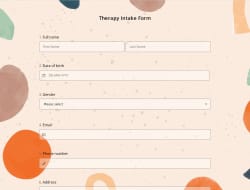 Therapy Intake Form