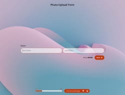 Photo Upload Form Template