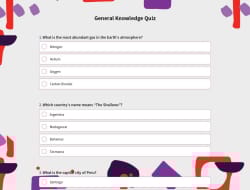 General Knowledge Quiz
