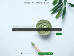 Formulaire de Feedback sur les Produits de Soin de la Peau