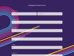 Employee Contact Form
