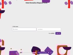 Hotel Donation Request Form 