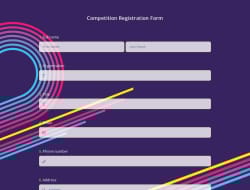Competition Registration Form 