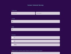 Career Interest Survey