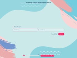 Summer School Registration Form