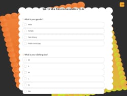 Wardrobe Recommendation Quiz