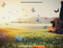 Video Game Recommendation Quiz