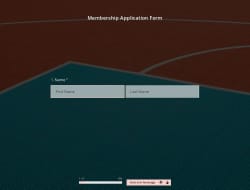 Modelo de Formulário de Inscrição de Sócios