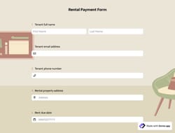 Rental Payment Form