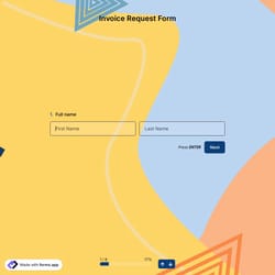 Invoice Request Form
