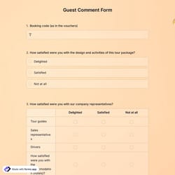 Guest Comment Form
