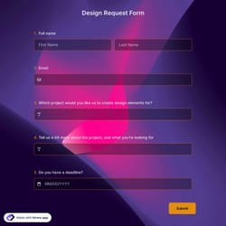 Design Request Form