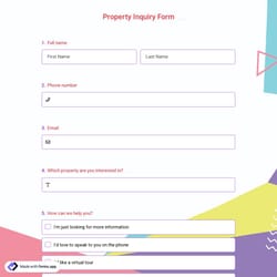 Property Inquiry Form