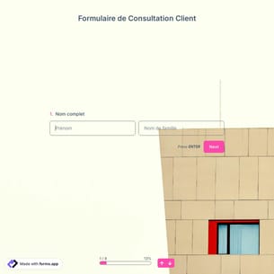 Modèle de Formulaire de Consultation Client