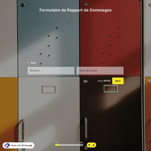 Modèle de Formulaire de Rapport de Dommages
