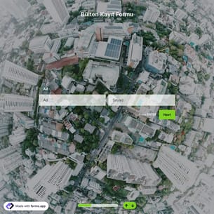 Bülten Kayıt Formu Şablonu