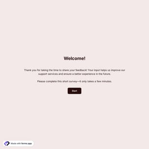 Customer Service Satisfaction Survey Template